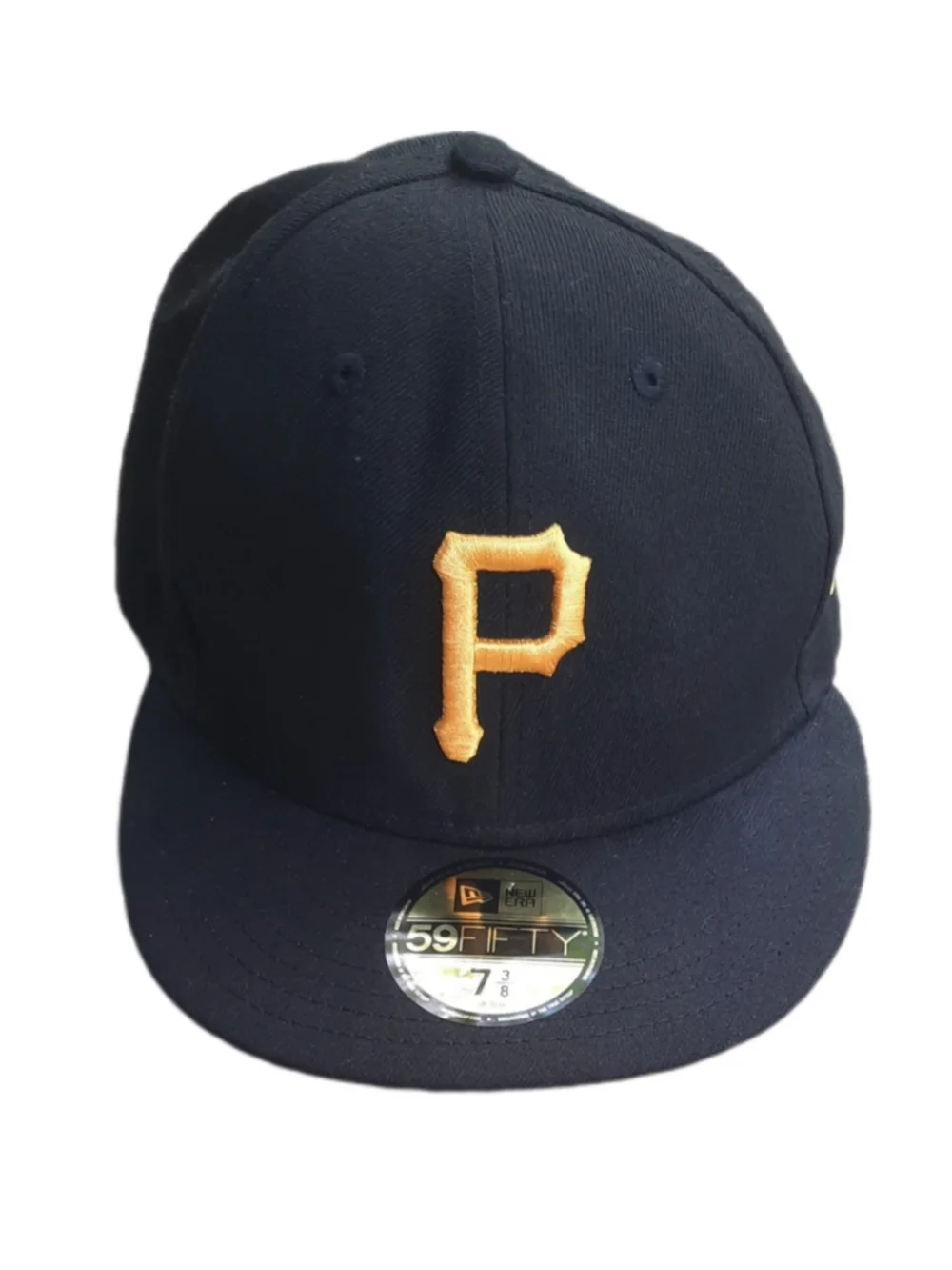 New Era Pittsburgh Pirates Authentic Collection 59fifty Fitted Hat Size 7 3/8